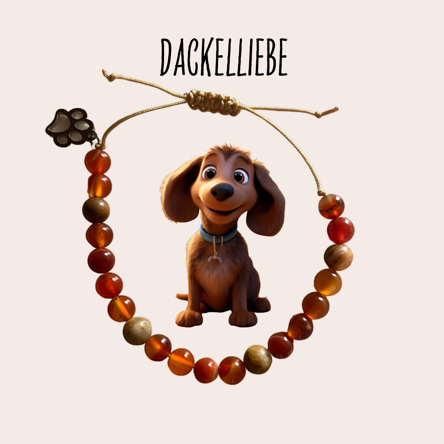 Dackelliebe Armband